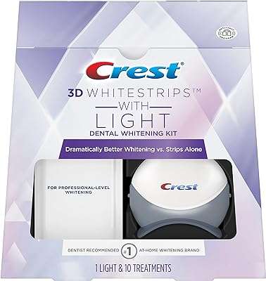 Crest 3d whitestrips avec lampe kit de blanchiment des dents 10. Préparez-vous à économiser gros avec DIAYTAR COTE D'IVOIRE  ! Notre boutique en ligne généraliste propose une large sélection de produits discount, des indispensables de la maison aux appareils électroménagers dernier cri, en passant par l'informatique et les articles de mode tendance. Ne manquez pas nos offres exceptionnelles !