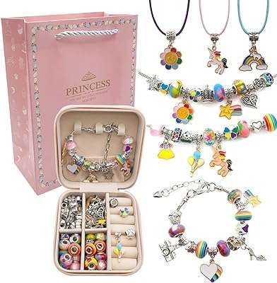 Kit de fabrication de bracelets pour filles ensemble à breloques avec boîte. À la recherche de bons plans ? DIAYTAR COTE D'IVOIRE  est là pour vous ! Explorez notre sélection discount de produits pour la maison, l'électroménager et l'informatique, ainsi que des vêtements à la mode et des gadgets abordables. Des économies garanties sur tous vos achats en ligne !
