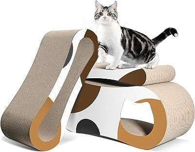 Comsafe griffoir pour chat en carton 3 en 1 tapis à gratter. Faites de bonnes affaires dès aujourd'hui avec DIAYTAR COTE D'IVOIRE  ! Parcourez notre boutique en ligne généraliste où vous trouverez une large gamme de produits discount, des articles pour la maison à l'électroménager, en passant par l'informatique et la mode. Profitez de nos prix compétitifs et offrez-vous des produits de qualité à moindre coût.
