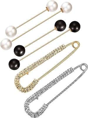 6 pièces pinces pour châle de pull broches de broche de cardigan en perles. DIAYTAR COTE D'IVOIRE, la référence du shopping à petits prix en ligne ! Parcourez notre sélection impressionnante de produits discount, allant de l'ameublement à l'électroménager, de la mode aux gadgets. Ne sacrifiez pas votre budget pour vous faire plaisir, choisissez notre boutique en ligne pour des économies garanties sur les articles de qualité.