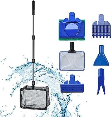 Dayoung kit de nettoyage d'aquarium 6 en 1 d'outils d'entretien propre pour aquarium. Vous recherchez des produits discount à prix cassés ? DIAYTAR COTE D'IVOIRE  est là pour vous ! Découvrez notre catalogue en ligne et trouvez tout ce dont vous avez besoin, de l'électroménager aux articles pour la maison, en passant par l'informatique, la mode et les meilleurs gadgets du moment. Faites des économies sans compromettre votre style !