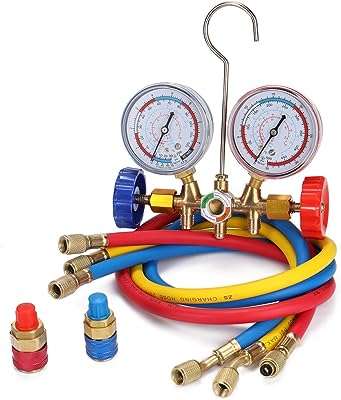 Kit de compteur de fréon de diagnostic ca à 3 voies pour collecteur. Trouvez tout ce dont vous avez besoin à prix réduit chez DIAYTAR COTE D'IVOIRE . Notre boutique en ligne propose une large gamme de produits discount, de la décoration pour la maison aux appareils électroménagers, en passant par l'informatique et les dernières tendances de la mode. Explorez notre collection maintenant et profitez pleinement de nos tarifs avantageux !