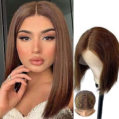 Perruques bob brunes cheveux humains brésiliens doux et lisses 8 " ​​perruque. DIAYTAR COTE D'IVOIRE  est votre partenaire de confiance pour des achats en ligne à prix réduits. Explorez notre site pour trouver tout ce dont vous avez besoin, des appareils électroménagers de renom aux gadgets étonnants, et profitez de nos offres exclusives pour réaliser des économies incroyables.