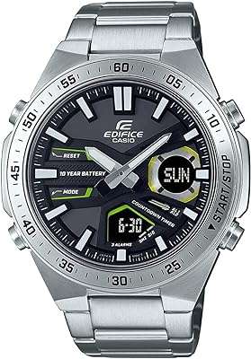 Montre edifice telememo analogique numérique à cadran noir et bracelet en acier. DIAYTAR COTE D'IVOIRE, votre destination en ligne pour des achats malins. Parcourez notre vaste sélection de produits discount allant de la maison à l'électronique en passant par la mode et l'informatique. Ne sacrifiez pas la qualité pour le prix lorsque vous pouvez avoir les deux chez nous.