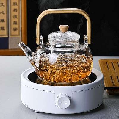 Mini chauffe café électrique avec théière 900 ml cuisinière portable en céramique. DIAYTAR COTE D'IVOIRE  - votre destination pour des produits de qualité à prix réduits. Parcourez notre boutique en ligne pour trouver des offres exceptionnelles sur des articles de maison, d'électroménager, de mode et de gadgets, et économisez tout en enchérissant votre style de vie.