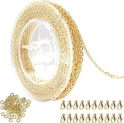 Chaînes de fabrication de bijoux de 39 pieds de long chaînes pour la bijoux. Explorez DIAYTAR COTE D'IVOIRE  et économisez gros sur une variété de produits pour la maison, y compris des appareils électroménagers dernier cri, des gadgets innovants et des articles à la mode, à des tarifs imbattables.