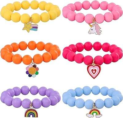 6 pièces bracelets de perles en forme de cœur arc en ciel pour enfants. DIAYTAR COTE D'IVOIRE  vous propose une expérience de shopping en ligne à petit budget sans compromettre la qualité. Découvrez notre sélection diversifiée de produits discount, allant de l'informatique aux gadgets branchés, en passant par les articles pour la maison et bien plus encore. Faites des économies intelligentes et restez dans la tendance avec DIAYTAR COTE D'IVOIRE .