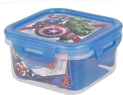 Récipient alimentaire hermétique avengers 290 ml. Trouvez des bonnes affaires tous les jours sur DIAYTAR COTE D'IVOIRE, votre boutique en ligne incontournable. Avec notre large gamme de produits discount allant de la maison à l'électroménager, de l'informatique à la mode et aux gadgets, vous êtes assuré de trouver ce que vous cherchez à prix abordable. Ne manquez pas nos offres spéciales et achetez en toute confiance dès aujourd'hui!