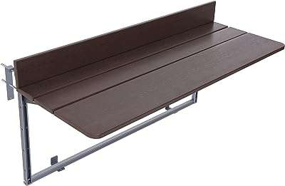 Forninka table de bar de balcon balustrade suspendue pliante réglable pour patio. DIAYTAR COTE D'IVOIRE, votre destination shopping idéale pour des produits discount de qualité. Explorez notre catalogue en ligne et trouvez tout ce dont vous avez besoin pour votre maison, de l'électroménager à la mode en passant par les gadgets innovants. Grâce à nos prix avantageux, économisez sans compromis sur la satisfaction de vos achats.