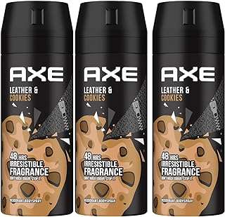 Déodorant en spray corporel axe pour une protection longue durée contre les odeurs