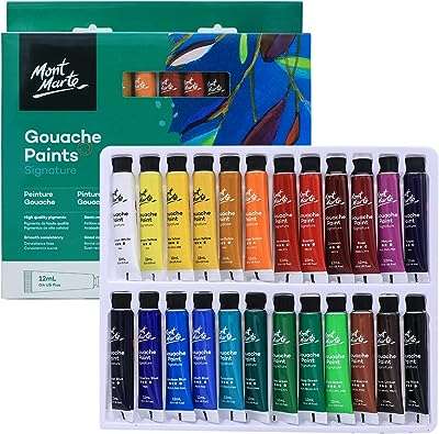 Peinture signature gouache mont marte 24 x 04 oz (12 ml). DIAYTAR COTE D'IVOIRE, votre destination shopping pour des réductions imbattables ! Parcourez notre vaste sélection de produits à petits prix, des appareils électroménagers aux accessoires informatiques, en passant par les tenues tendance et les gadgets à la pointe de la technologie. Restez à la mode tout en économisant avec nos offres exceptionnelles !
