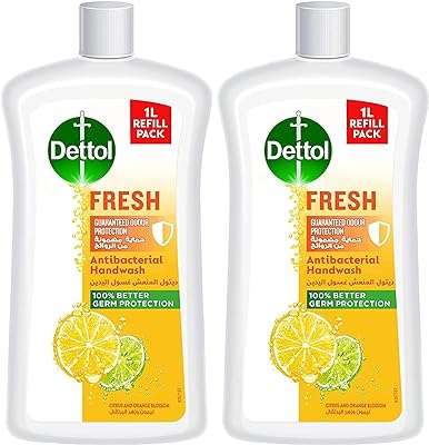 Lavage rafraîchissant pour les mains dettol agrumes et orange 1 litre paquet de 2. DIAYTAR COTE D'IVOIRE  - votre partenaire discount pour une vie plus abordable. Nous vous présentons une vaste sélection de produits de qualité à des prix imbattables, allant de l'électroménager performant aux articles de mode élégants. Achetez malin avec nous et réalisez d'importantes économies.
