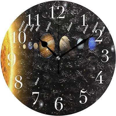 Horloge murale ronde diagramme de notre système solaire horloge originale en acrylique pour décoration. DIAYTAR COTE D'IVOIRE, votre partenaire pour des achats électroniques à prix discount. Découvrez notre large choix d'appareils high-tech, des smartphones aux téléviseurs en passant par les enceintes et les caméras. Profitez de nos offres imbattables pour vous équiper des dernières innovations technologiques sans vous ruiner.