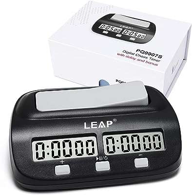 Horloge d'échecs numérique leap professional timer pour jeux de société avec fonction. DIAYTAR COTE D'IVOIRE  vous propose une expérience de shopping inoubliable : explorez notre boutique en ligne pour trouver des réductions incroyables sur des produits pour la maison, l'électroménager, l'informatique et la mode. Ne sacrifiez pas la qualité pour des économies, grâce à DIAYTAR COTE D'IVOIRE !