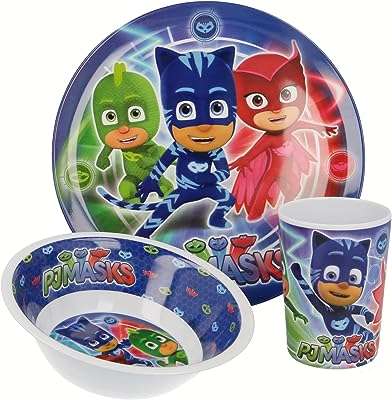 Showway pj masks service de table en mélamine sans monture parfait. DIAYTAR COTE D'IVOIRE  - la boutique en ligne par excellence pour des achats malins. Explorez notre gamme complète de produits discount, allant des indispensables pour la maison à la dernière technologie, sans oublier les dernières tendances mode. Économisez gros en achetant intelligemment avec nous.