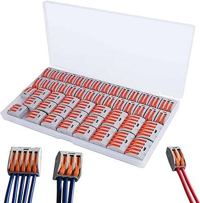 Connecteurs de fils à levier kit d'assortiment d'écrous 28 12 awg combinaison. Faites des découvertes et des économies chez DIAYTAR COTE D'IVOIRE . Notre boutique en ligne propose une gamme étendue de produits discount, couvrant la maison, l'électroménager, l'informatique, la mode et bien plus encore. Obtenez des produits de qualité à des prix imbattables en quelques clics seulement.