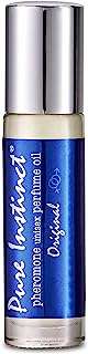 Puranstinct roll-on cologne le parfum original d'huile essentielle infusée de phéromones unisexe pour hommes
