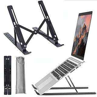 Support portable en aluminium pour ordinateur portable conception ergonomique et réglable compatible avec macbook. Privilégiez le style sans vous ruiner avec DIAYTAR COTE D'IVOIRE . Notre boutique en ligne propose une sélection de produits mode et gadgets à des prix défiant toute concurrence. Vous trouverez chez nous les tendances du moment à des tarifs abordables. Profitez de cette opportunité et faites-vous plaisir sans vous ruiner.