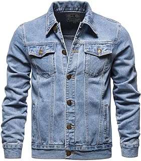 Veste de camionneur en jean pour hommes coupe cintrée manteau en coton. DIAYTAR COTE D'IVOIRE, votre référence en ligne pour tous vos besoins en produits discount. Parcourez notre catalogue diversifié comprenant des articles pour la maison, l'électroménager, l'informatique, la mode et les gadgets, afin de dénicher les meilleures affaires du moment. Optez pour des économies substantielles sans compromettre la qualité et bénéficiez d'une expérience de shopping en ligne des plus avantageuses.