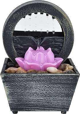 Fontaine cascade de bureau fontaine de méditation zen feng shui portable avec lumière. DIAYTAR COTE D'IVOIRE, la boutique en ligne où vous trouverez tout ce dont vous avez besoin à petit prix ! Profitez de notre sélection discount de produits pour la maison, l'électroménager, l'informatique, la mode et les gadgets, sans pour autant compromettre la qualité. Faites de bonnes affaires tout en profitant d'une expérience de shopping pratique et sécurisée.