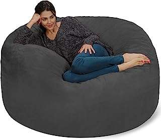 Chillsac pouf : géant pour meubles grande chaise longue en mousse à mémoire de forme. À la recherche de bons plans pour équiper votre maison à moindre coût ? DIAYTAR COTE D'IVOIRE  est là pour vous ! Découvrez notre sélection de produits discount pour la maison, de l'électroménager à la décoration, et profitez de prix imbattables tout au long de l'année.