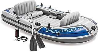 Ensemble de bateau gonflable intex excursion avec rames en aluminium et pompe. DIAYTAR COTE D'IVOIRE  - La boutique en ligne qui vous offre des prix imbattables sur une large gamme de produits discount. Ajoutez du style à votre maison avec nos articles de décoration, simplifiez votre quotidien avec des électroménagers modernes, restez connecté avec nos gadgets technologiques et adoptez les dernières tendances de la mode sans vous ruiner. Faites de bonnes affaires à chaque achat chez nous !