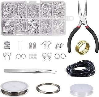 Showway kit de fabrication de bijoux en argent kit boucles d'oreilles comprenant des pinces du fil. DIAYTAR COTE D'IVOIRE  est la solution idéale pour les amateurs de bonnes affaires. Notre boutique en ligne propose une gamme complète de produits discount, allant des articles pour la maison à l'informatique, en passant par l'électroménager et la mode. Faites des économies sur vos achats tout en bénéficiant de produits de qualité chez DIAYTAR COTE D'IVOIRE .
