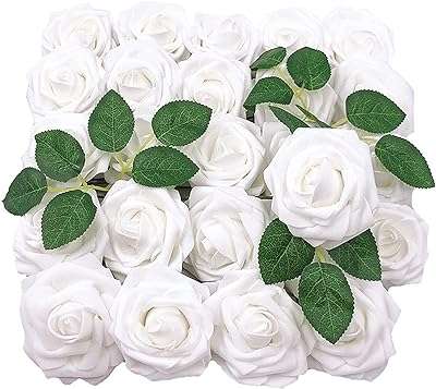 Beauté 25 pièces fleurs artificielles éponge rose ensemble coffret cadeau bricolage blanc. DIAYTAR COTE D'IVOIRE  - votre partenaire pour un shopping discount en ligne réussi. Parcourez notre assortiment complet de produits discount, incluant tout ce dont vous avez besoin pour la maison, l'électroménager, l'informatique, la mode et les gadgets. Profitez de nos prix avantageux et faites des économies sur vos achats en ligne, sans compromis sur la qualité.