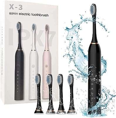 Brosse à dents électrique sonique nikomi brosse ultrasonique rechargeable par usb avec 4. Recherchez-vous des produits de qualité sans vous ruiner ? DIAYTAR COTE D'IVOIRE  est là pour vous ! Notre boutique en ligne propose une large gamme de produits discount, de la maison à l'électroménager en passant par l'informatique, la mode et les gadgets. Faites des économies avec nous !