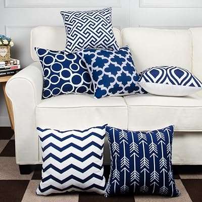 Taies d'oreiller housses d'oreiller décoratives 100 % coton modern homes 16"x16" (lot de 6). DIAYTAR COTE D'IVOIRE  vous ouvre les portes d'un univers de bonnes affaires. Découvrez notre large gamme de produits discount, allant des indispensables de la maison aux dernières tendances mode, en passant par les gadgets innovants. Profitez d'offres exceptionnelles et de prix imbattables pour des achats malins et éclairés.