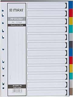 Ensemble de grands séparateurs de fichiers multi trous en plastique de 12 pages avec onglets numérotés par couleur. Vous cherchez des offres discount sur une large gamme de produits ? DIAYTAR COTE D'IVOIRE  est la réponse à vos besoins. Parcourez notre boutique en ligne et découvrez des articles de qualité à des prix défiant toute concurrence, que ce soit pour équiper votre maison, vous plonger dans l'univers de la mode ou trouver des gadgets tendance. Faites confiance à DIAYTAR COTE D'IVOIRE  pour des achats malins et économiques.