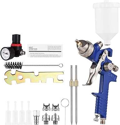 Morelian hvlp pulvérisateur de peinture en aérosol machine de pulvérisation aérographe à alimentation par gravité. Économisez intelligemment avec DIAYTAR COTE D'IVOIRE, la boutique en ligne qui vous propose une variété de produits discount à des prix défiant toute concurrence. Des indispensables pour la maison aux gadgets les plus tendances, en passant par les dernières nouveautés en mode et en informatique, vous trouverez tout ce dont vous avez besoin pour moins cher, sans compromis sur la qualité !