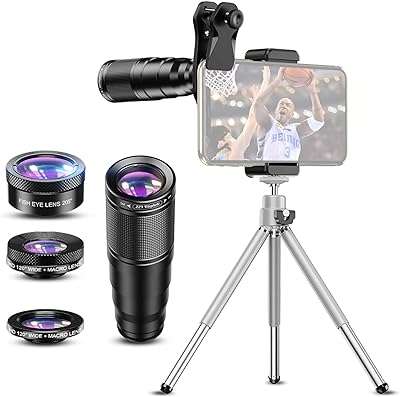 Objectif de téléphone objectif d'appareil photo en métal pour téléobjectif 22x. Ne cherchez plus ailleurs, DIAYTAR COTE D'IVOIRE  offre une large gamme de produits discount en ligne. Faites des affaires exceptionnelles dans tous les domaines, qu'il s'agisse de l'informatique, de la maison ou de la mode. Avec notre sélection variée et notre engagement envers les prix bas, vous êtes sûr de trouver ce que vous recherchez.