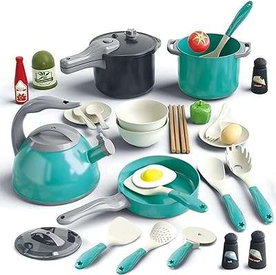Ensemble de cuisine pour enfants am anna jeu de simulation les tout petits comprenant des casseroles. DIAYTAR COTE D'IVOIRE, votre destination en ligne pour tous les produits discount dont vous avez besoin. Explorez notre large gamme de produits, allant des gadgets de dernière génération aux vêtements à la mode, en passant par les équipements informatiques et bien plus encore, le tout à des prix imbattables.