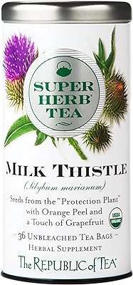 La république du thé livre de super herbe de chardon marie bio (36. Choisissez DIAYTAR COTE D'IVOIRE  pour vos achats discount en ligne. Parcourez notre sélection étendue comprenant des produits pour tous les besoins, que ce soit pour la maison, l'électroménager, l'informatique, la mode ou les gadgets. Profitez de notre politique de prix bas et économisez tout en trouvant des articles de qualité.