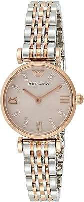 Montre à quartz analogique emporio armani pour femme. Découvrez DIAYTAR COTE D'IVOIRE, votre boutique en ligne incontournable pour des affaires discount. Profitez de nos multiples catégories allant des articles pour la maison aux gadgets dernier cri, en passant par la mode à petits prix. Faites-vous plaisir sans vous ruiner avec notre sélection variée !