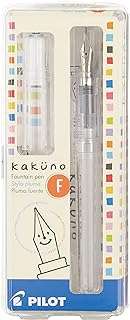 Stylo plume pilot kakuno pointe ultra fine tube transparent (10819). Rendez votre shopping en ligne encore plus satisfaisant avec DIAYTAR COTE D'IVOIRE . Notre boutique propose une grande variété de produits discount pour tous les aspects de votre vie, de l'équipement de la maison aux gadgets à la mode. Profitez de nos prix compétitifs et trouvez des offres incroyables sur tous vos achats !
