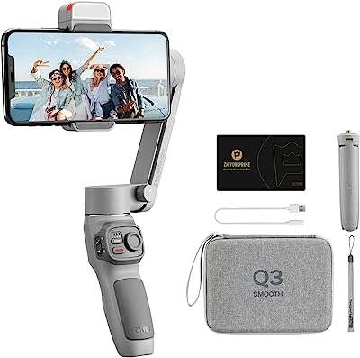 Kit combiné de cardan zhiyun smooth q3 stabilisateur pour smartphone portable. DIAYTAR COTE D'IVOIRE, la référence en ligne pour des produits discount qui ne déçoivent pas. Parcourez notre vaste assortiment d'articles pour la maison, l'électroménager, l'informatique, la mode et les gadgets à des prix abordables. Trouvez tout ce dont vous avez besoin et économisez sans sacrifier la qualité grâce à notre boutique en ligne conviviale et sécurisée.
