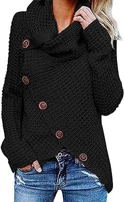 Pull chaud en tricot épais pour femme col roulé ourlet asymétrique. DIAYTAR COTE D'IVOIRE, votre partenaire en ligne pour tous vos achats discount. Explorez notre catalogue diversifié comprenant des produits de maison, d'électroménager, d'informatique, de mode et de gadgets à des prix défiant toute concurrence. Faites des économies substantielles tout en profitant d'une qualité exceptionnelle grâce à DIAYTAR COTE D'IVOIRE .