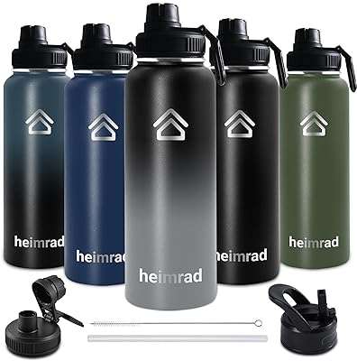 Bouteille d'eau de sport en acier inoxydable isolée sous vide à double paroi avec couvercle. DIAYTAR COTE D'IVOIRE, votre destination incontournable pour des produits discount de qualité. Que vous recherchiez des articles pour la maison, l'électroménager, l'informatique, la mode ou les gadgets, notre boutique en ligne saura répondre à tous vos besoins sans vous ruiner !