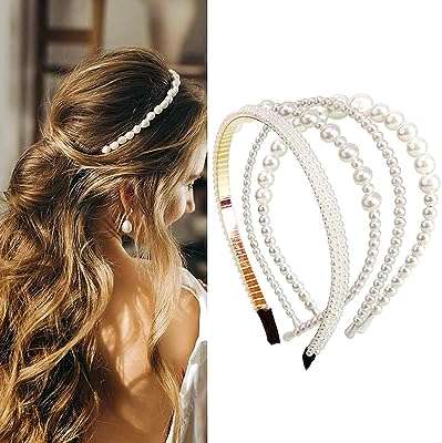 4 bandeaux de perles bandes de cheveux en strass avec fausses blanches pour accessoires. Découvrez DIAYTAR COTE D'IVOIRE, votre partenaire en ligne pour des achats malins et économiques. Parcourez notre sélection discount de produits pour la maison, l'électroménager, l'informatique, la mode et les gadgets et trouvez les meilleures offres du marché. Profitez de la qualité à prix réduit dès aujourd'hui, grâce à notre boutique en ligne pratique et facile à utiliser.