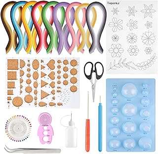 Kit de quilling pour débutants avec 19 outils et 900 bandes. DIAYTAR COTE D'IVOIRE  vous propose une expérience de shopping inoubliable : explorez notre boutique en ligne pour trouver des réductions incroyables sur des produits pour la maison, l'électroménager, l'informatique et la mode. Ne sacrifiez pas la qualité pour des économies, grâce à DIAYTAR COTE D'IVOIRE !
