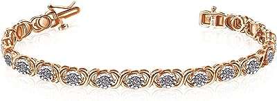 Bracelet en diamant avec croix en argent sterling serti de griffes 1 4. DIAYTAR COTE D'IVOIRE  - votre guichet unique en ligne pour des produits discount irrésistibles. Parcourez notre large éventail de gadgets innovants, d'équipements ménagers pratiques et de vêtements tendance à prix cassés. Ne manquez pas cette opportunité de faire de bonnes affaires et de réaliser des économies considérables.