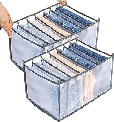 Organisateur de tiroir pour pantalons et sous vêtements organisateur 7 cellules boîte. DIAYTAR COTE D'IVOIRE  révolutionne le shopping en ligne avec sa vaste sélection de produits discount. Trouvez tout ce dont vous avez besoin pour votre maison, des équipements électroménagers aux gadgets high-tech, en passant par les dernières tendances de la mode. Avec DIAYTAR COTE D'IVOIRE, vous pourrez faire des économies tout en profitant de produits de qualité. N'attendez plus et découvrez les avantages de notre boutique en ligne généraliste.