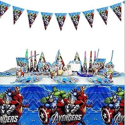 Fournitures de fête avengers vaisselle jetable décoration d'anniversaire bringings ensemble de tasses et assiettes. DIAYTAR COTE D'IVOIRE, la référence du shopping à petits prix en ligne ! Parcourez notre sélection impressionnante de produits discount, allant de l'ameublement à l'électroménager, de la mode aux gadgets. Ne sacrifiez pas votre budget pour vous faire plaisir, choisissez notre boutique en ligne pour des économies garanties sur les articles de qualité.