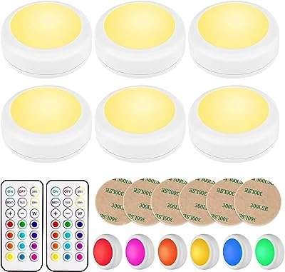 Grandes rondelles lumineuses led avec télécommande lumières sous armoire sans fil. DIAYTAR COTE D'IVOIRE, votre destination en ligne pour des produits discount de qualité. Découvrez notre large éventail de produits, allant de la maison à l'électroménager, de l'informatique à la mode et aux gadgets, et trouvez les meilleures offres du marché. Profitez d'une expérience d'achat simple et abordable avec DIAYTAR COTE D'IVOIRE  et économisez sur tous vos achats en ligne.