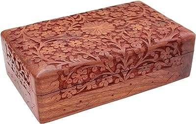Boîte à bijoux en bois pour femme par esiwood organisateur de sculpté la main. Trouvez tout ce dont vous avez besoin à des prix incroyables sur DIAYTAR COTE D'IVOIRE ! Que vous cherchiez des meubles abordables pour votre maison, des appareils électroménagers de qualité ou des gadgets technologiques à la pointe, notre boutique en ligne généraliste regorge de bonnes affaires.
