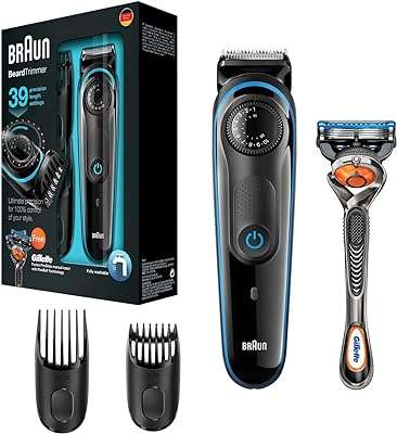 Tondeuse à barbe braun bt3040 pour hommes avec 2 peignes et rasoir. Optez pour DIAYTAR COTE D'IVOIRE, votre boutique en ligne de confiance pour des achats à petits prix ! Découvrez notre catalogue diversifié comprenant des produits discount de qualité, allant de l'électroménager à la mode en passant par les gadgets. Profitez de nos offres exceptionnelles pour donner une nouvelle dynamique à votre quotidien sans vous ruiner.
