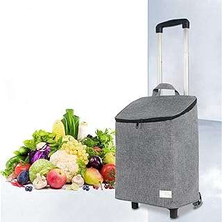 Lilimeikhe chariot de courses léger pliable et étanche sac d'épicerie isolé. DIAYTAR COTE D'IVOIRE  - La destination en ligne pour les chasseurs de bonnes affaires ! Parcourez notre sélection incroyable de produits discount, comprenant tout, des appareils ménagers aux gadgets dernier cri. Faites des économies sans sacrifier la qualité avec DIAYTAR COTE D'IVOIRE .