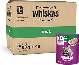 Whiskas thon en gelée pour chat nourriture humide en sachet de 80. À la recherche de bonnes affaires ? DIAYTAR COTE D'IVOIRE  est là pour vous aider ! Découvrez notre boutique en ligne remplie de produits discount, des dernières tendances en mode aux gadgets les plus recherchés. Ne manquez pas nos prix imbattables !